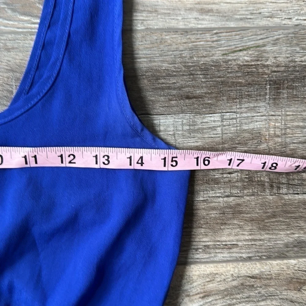 Lush dress XS blue summer polyester sundress balletcore